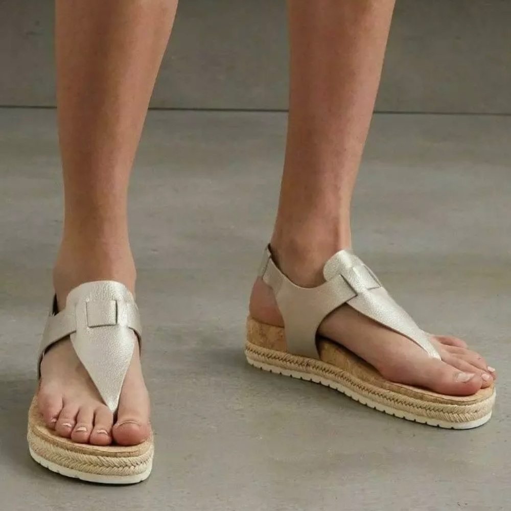 Vince Espadrille Thong Sandal - Picture 6 of 13